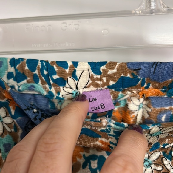 Vintage 1970’s Retro Floral 3 Piece Polyester Matching Set- XS - Picture 10 of 12